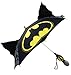 DC Comics Boys' Little Batman 'Squeeze and Flap' Fun Rainwear Umbrella, black Age 3-7