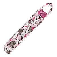 Ogawa-rain Hello Kitty Folding Umbrella : Ribbon