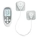 MeasuPro Rechargeable Wireless Electrical TENS Electrode Machine, Handheld Portable TENS Unit Therapy and Pain Rehabilitation, Pulse Muscle Stimulator Massager