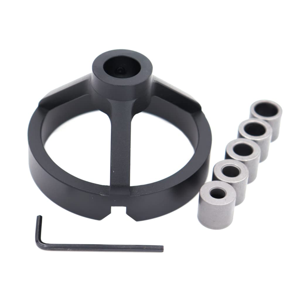 CENPEK Drill Straight Angle Guide Bit Self Centering Doweling Jig Woodworking Tool Hole Drilling Positioning Kit with 6 7 8 9 10mm
