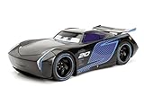 NEW 1:24 JADA TOYS DISPLAY COLLECTION - BLACK DISNEY PIXAR CARS 3 JACKSON STORM Diecast Model Car By Jada Toys (Without Retail Box)