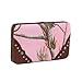 Emperia Women's Wallet/Clutch with Push Button Closure and Rhinestone Embellishments