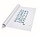 Whiteboard Stick,Supertech Dry Erase Board Adhesive Wall White Board Stick,Dry Erase Wall Decal ,Paper White Boards Stick for Kids Education & DIY Works School Home Office