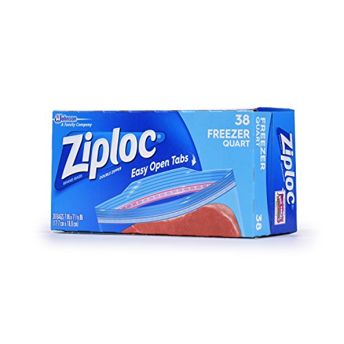 Ziploc Freezer Bags, Quart Size - Image 3