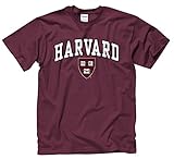 Harvard Crimson Arch & Logo Gameday T-Shirt - Maroon ,