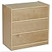 ECR4Kids Mobile Block Storage Cart, Small, Classroom Furniture, Natural