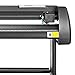 Mophorn Vinyl Cutter 28 Inch Vinyl Cutter Machine 720mm Vinyl Printer Cutter Machine LCD Display Vinyl Plotter Cutter Machine Signmaster Software Sign Making Machine with Stand