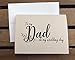 To My MOM and DAD on my WEDDING Day - Recycled Notecard - Eco Friendly - 2 pack
