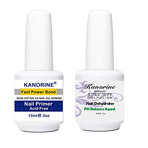 Buy Kanorine non Natural Nail Primer/Acrylic Nails Primer gel bonder