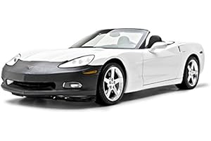 Coverking Custom Fit Front End Mask for Select Mitsubishi Eclipse Models - Velocitex Plus (Black)