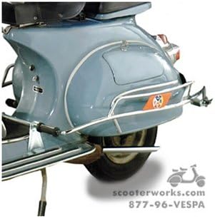 Cuppini, Cowl Protectors (Red); Large Frame Vespa