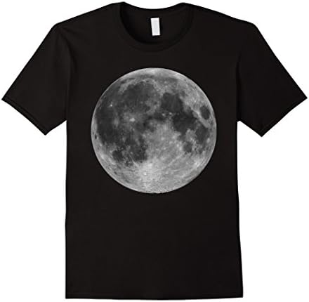 Mens Full Moon, Luna T-shirt 2XL Black