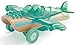Hape Petite Plane Kid's Bamboo Toy Vehicle