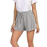 Yaluntalun Women’s Casual Short Pants Home Stretch Shorts and Comfortable Pajama