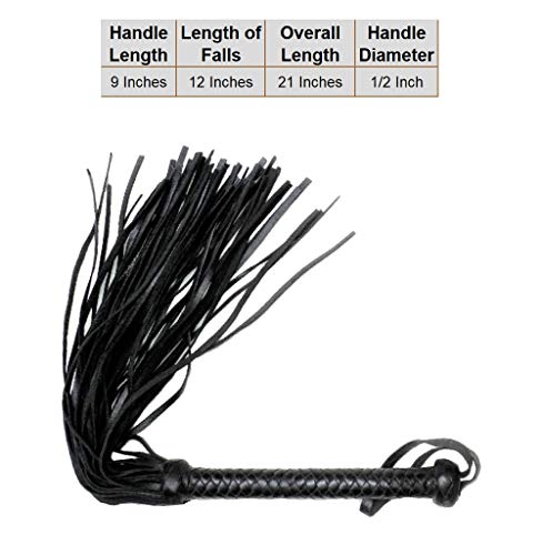 1 Premium+Flogger+Leather+Horse+Choice