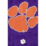(22x34) Clemson University Tigers Logo NCAA Sports Poster