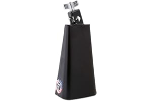Latin Percussion LP205 Timbale Cowbell,Black,Brown,Silver
