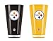 NFL Pittsburgh Steelers 20oz Insulated Acrylic Tumbler Set of 2