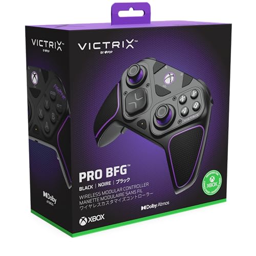 PDP Victrix Pro BFG drahtlos Controller: Black For Xbox Series X|S, Xbox One, and Windows 10/11 PC 10