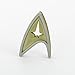 QMx Star Trek Beyond Magnetic Insignia Badge, Command