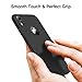 CASEKOO Slim Fit iPhone XR Case, [Logo Visible] Ultra Thin Hard Plastic Protective Phone Cases with Durable Matte Finish Coating Cover for iPhone XR 6.1 inch 2018 - Phantom Black