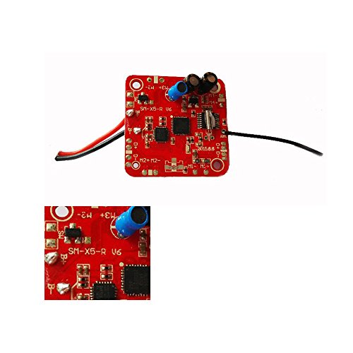 Amazingbuy - Syma Upgraded Version V6 Receiver Circuit PCB Board for X5C X5C-1 X5 RC Quadcopter Spare Part X5-10