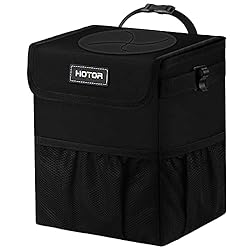 HOTOR Car Trash Can-2-Gallon, Foldable and