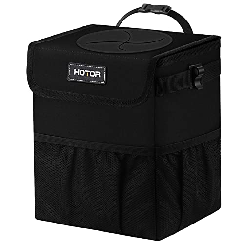 HOTOR Car Trash Can-2-Gallon, Foldable and