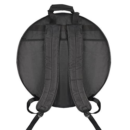 Tosnail 22" Cymbal Gig Bag with Carry Handle, Durable Shoulder Straps