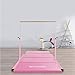 Safly Fun Gymnastics Junior Training Bar - 4.2ft Wide 5ft Long 36-59in Height Adjustable Horizontal Kip Bar for Kids Home Practice