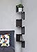 Corner Shelf - Espresso Finish Corner Shelf Unit - 5 Tier Corner Shelves can be Used for Corner Bookshelf or Any Decor - by Sagler