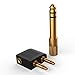 COWIN Airline Flight Adapters for Headphones, Stereo Audio Headphone Jack Adapter