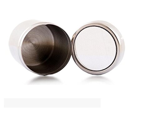 Easyflower Novel and Unique Stainless Steel Chocolate Shaker Icing Sugar Salt Cocoa Flour Cooking Tools Coffee Sifter