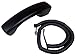 The VoIP Lounge Replacement Handset with Curly Cord for Polycom Soundpoint IP Phone 300 301 331 430 500 501 600 601 (Not Compatible with VVX Models - Please See Full Description)