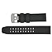 Luminox 3050, 3080, 3150 Strap Replacement Watch Band Black Silicone 23mm
