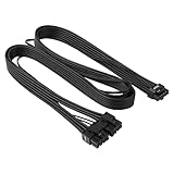 PCIE 5.0 Cable for Corsair, 27'' 16AWG Dual 8 Pin