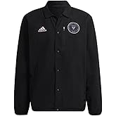 adidas Men's Soccer MLS - Major League Soccer Inter Miami CF Anthem Jacket, Black