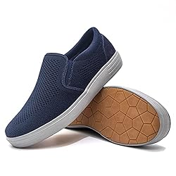 TIOSEBON Men's Comfortable Mesh Walking Driving