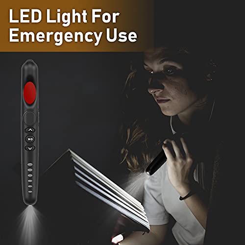 Hidden Camera Detector, Personal Alarm, Pinhole Camera Lens Scanner