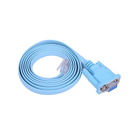 HDE Console Cable For Cisco Networking Devices RJ45 Cat5 LAN