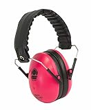 EMS for Kids Earmuffs - Pink. The Original Folding Children's Earmuff Since 2007. Use at Loud Events Including NASCAR, air Shows, Concerts, Festivals and More!