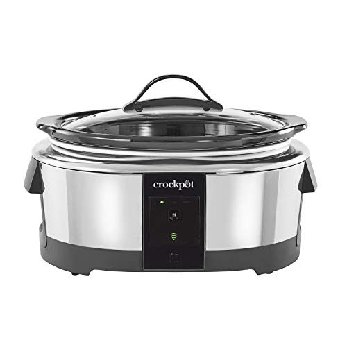 CrockPot 6 Quart Programmable Slow Cooker and Food Warmer Works with