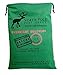 Jolly Jon Large Christmas Bags Santa Sacks ~ Reusable Cotton Sack Designs - Green North Pole Post Office Design - 27