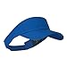 Otto Caps Youth Cotton Sun Visor - Royal OSFM Blue