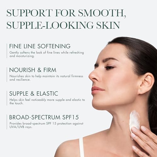RéVive Fermitif Neck Renewal Cream SPF 15, Neck Tightening Cream for Lifting & Smoothing, Daily Neck Firming Moisturizer with Bio-Renewal Peptide & Bio-Firming Peptide, 2.5 oz
