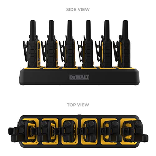 DEWALT DXFRS800 2 Watt Heavy Duty Walkie Talkies Waterproof, Shock