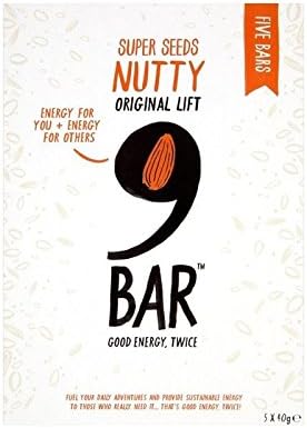9Bar Gluten Free Nutty Multipack 5 x 40g - Pack of 4