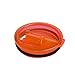 Cup Lids, PHOTNO Spill And Splash Resistant Lid With Slider Closure For 30 Oz (Orange)