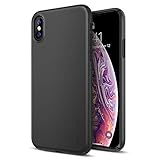 Maxboost iPhone X Case, mSnap Series for Apple iPhone X 2017 [Perfect Fit] [Black] EXTREME Smooth Surface [Scratch Resistant] Matte Coating for iPhone X Excellent Grip Thin Hard Protective PC Cover