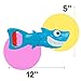 Boley Shark Grabber Bath Toy Set - Great White Shark with Teeth Biting Action - Includes 6 Sinking Fish - Bath Time Fun and Games for Kids, Children, Toddlers